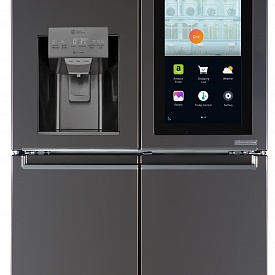 Холодильник LG SMART INSTAVIEW на ОС WebOS с голосовым управлением и дистанционным видеонаблюдением